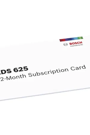 Bosch | 3970-SUB | ADS 625 12-Month Software Subscription Genuine