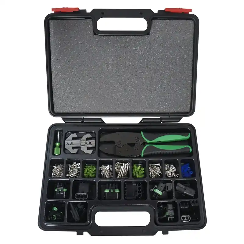 Price Cut Astro Pneumatic | 9478 | 220pc Interchangeable Ratcheting Crimping Set