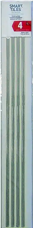 Quinco SE10764 Tile Edge, 18 in L, 0.27 in W, Silver Bulk Order