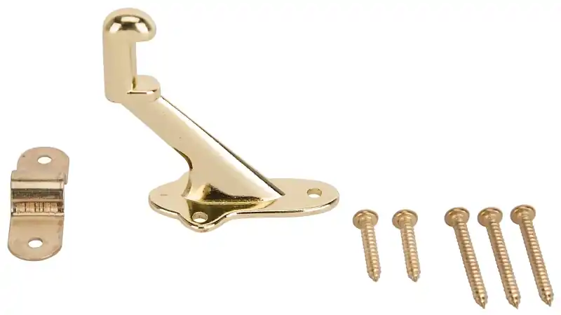 Fan Favorite ProSource CL-623C-PB-PS Heavy-Duty Handrail Bracket