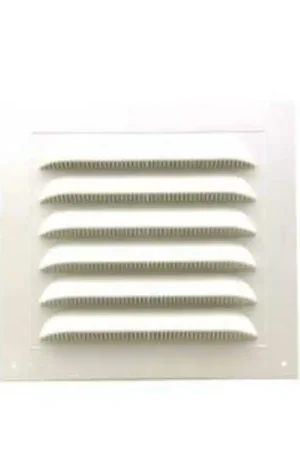 Duraflo 621218 Gable Vent, 20-1/2 in L, 14.813 in W, Polypropylene, White Next Day Delivery