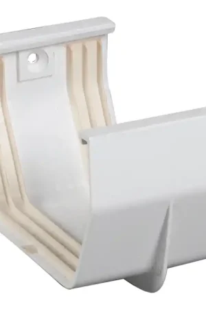 Same Day Shipping Amerimax T0505 Contemporary Gutter Joiner, 5 in Gutter, Vinyl, White