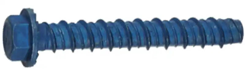 Price Cut Tapcon 50403 Screw Anchor, 3 in L, Hex Drive, Steel, Metallic, 4 PK, 3/8 in Drive