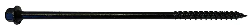 Next Day Delivery Acorn International TimberTite Series LTS-147610/47805 Screw, 1/4 in Thread, Hex Drive, Steel, 10/PK