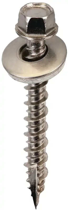 Acorn International SW-MW15SS250 Screw, #9 Thread, High-Low, Twin Lead Thread, Hex Drive, 1-1/2 in Length Under Head Top Pick