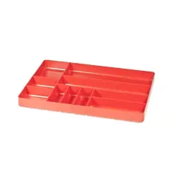 Place Order 10 Compartment Organizer Tray - Red - Ernst Manufacturing