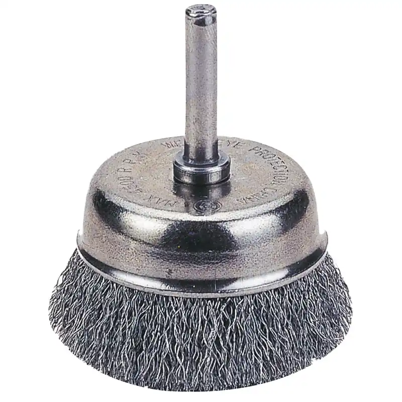 While Supplies Last CUP BRUSH 2 1/2" CRIMPED WIRE - Firepower