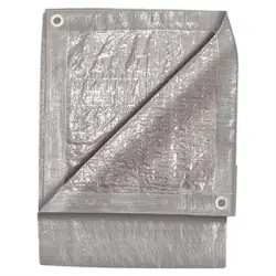 12' x 12' Silver Tarp - Michigan Ind Tools Must Have
