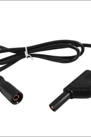 Hassle-Free Returns Standard Banana Jack Test Lead - 36 IN - BLACK - Power Probe