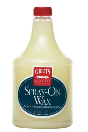 Spray and wipe wax - Griots Garage Flash Sale