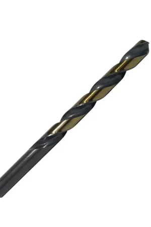 "D" HSS Black & Gold 135° Split Point Jobber Length Drill Bit Free Returns